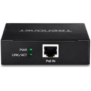 TRENDnet TPE-E100 Power over Ethernet extender, daisy chain 3 units, wall mountable